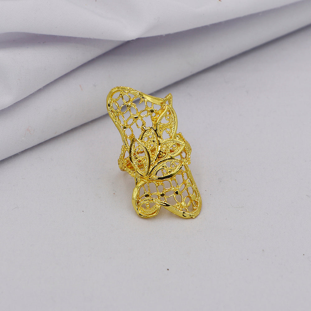 Mahavir Elegant Gold Plated Ring For Women (Pack of 24)
