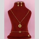 Mahavir Mahavir Dye Exclusive Gold Party Wear Combo Set  (Pack of 6)