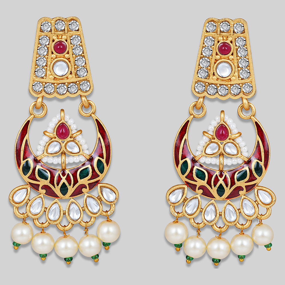 Asmitta Kundan And Meenakari Necklace Set