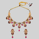 Asmitta Kundan And Meenakari Necklace Set