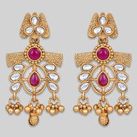 Asmitta Gold Plated  Kundan Necklace Set