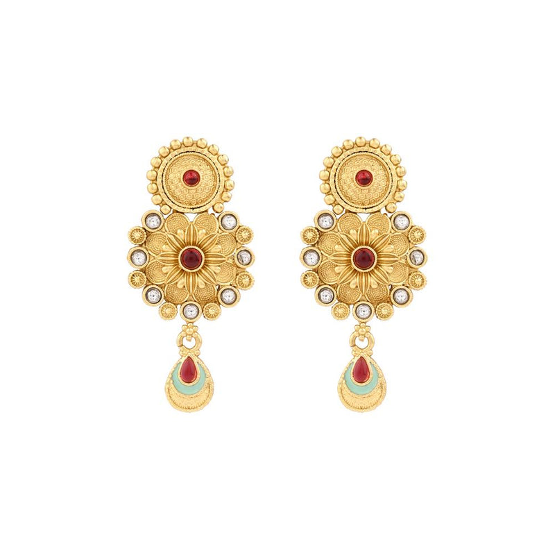 Asmitta Kundan And Meenakari Necklace Set