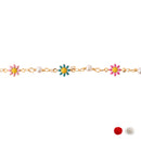 Etnico Gold Plated Design Bracelet with Pearls for Women (Traditional 4)