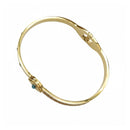 Etnico Gold Plated Fashion Stylish Evil Eye Bracelet for Women