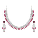 Exotica Collection American Diamond Necklace Set