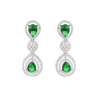 Exotica Collection American Diamond CZ Necklace Set