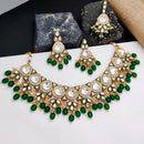 Gehana Mahal Heritage Kundan Stone Pearl And Beads Designer Necklace Set