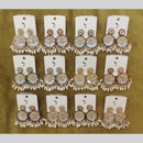 Dhwani Trendy Crystal Stone And Beads Dangler Earrings