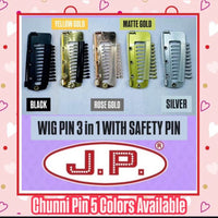 JP Hair Pins Chunni Pallu Wing PIN 3in1 Product  Hair Accessories for Girls & Women