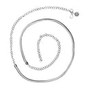 Etnico Navratri Ethnic Silver Oxidised Adjustable Boho Waist Chain/Belly Chain/Kamarband For Women (B058S)