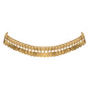 Etnico Gold Plated Traditional Coin Tassel Adjustable Boho Waist Chain/Belly Chain/Kamarband For Women (B059FL)