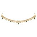 Etnico Gold Plated Traditional Kundan Adjustable Waist Chain/Belly Chain/Kamarband For Women