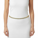 Etnico Gold Plated Traditional Ethnic Kundan And Stone Studded Adjustable Kamarband/Belly Chain/Kandora/Waist Belt For Women