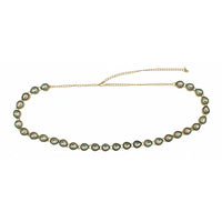 Etnico Gold Plated Traditional Ethnic Kundan And Stone Studded Adjustable Kamarband/Belly Chain/Kandora/Waist Belt For Women