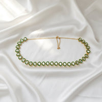 Etnico Gold Plated Traditional Ethnic Kundan And Stone Studded Adjustable Kamarband/Belly Chain/Kandora/Waist Belt For Women