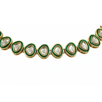 Etnico Gold Plated Traditional Ethnic Kundan And Stone Studded Adjustable Kamarband/Belly Chain/Kandora/Waist Belt For Women