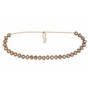 Etnico Gold Plated Traditional Ethnic Kundan And Stone Studded Adjustable Kamarband/Belly Chain/Kandora/Waist Belt For Women