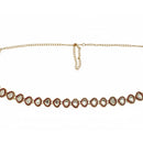 Etnico Gold Plated Traditional Ethnic Kundan And Stone Studded Adjustable Kamarband/Belly Chain/Kandora/Waist Belt For Women