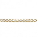 Etnico Gold Plated Classic Kundan Link Adjustable Kamarband/Belly Chain/Kandora/Waist Belt for Women (B082W)
