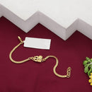 HR Sales Premium Micro Gold Plated Austrian Stone Trishul Bracelet