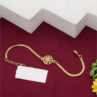 HR Sales Premium Micro Gold Plated Austrian Stone Party Wear Bracelet