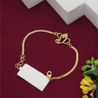 HR Sales Premium Micro Gold Plated Austrian Stone Party Wear Bracelet