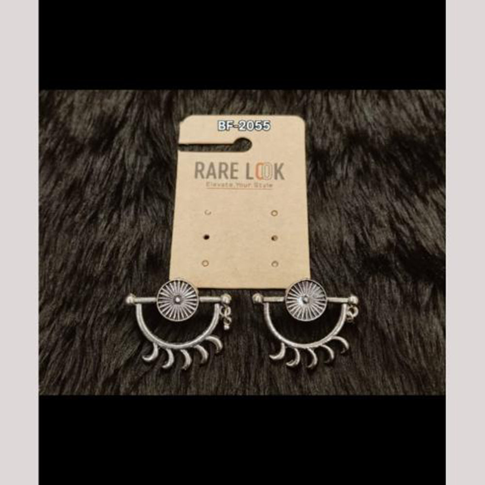Dhwani Oxidised Plated Studs Statement Earrings - (Pack of 12)