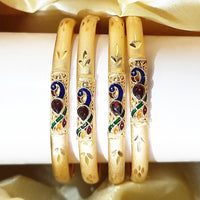 Martina Jewels Gold Plated Bangle Set