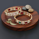Js Fashion  Classic American Diamond Fancy Designer Bangles
