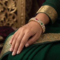 Js Fashion  Classic American Diamond Fancy Designer Bangles