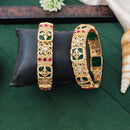 Js Fashion  Traditional Rajwadi Polish Bangles Set for Women