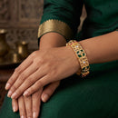 Js Fashion  Traditional Rajwadi Polish Bangles Set for Women