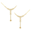 Etnico Wedding Collection Traditional Ethnic Gold Plated Pearl & Kundan Stone Work Bridal Jewellery Set For Women