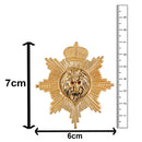 Mahi Crown and Roaring Lion-Shaped Wedding Brooch / Lapel Pin for Men (BP1101182G)