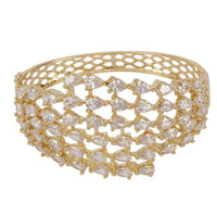 Sian Gold Plated American Diamond Bracelet