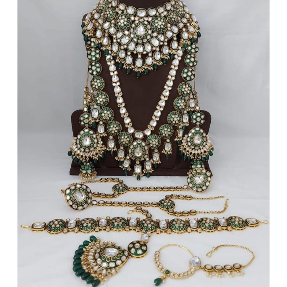 Knigght angel  Gold Plated Timeless Indian Bridal Jewellery