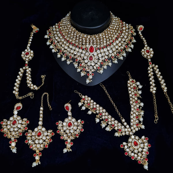 Gehana Mahal The Ultimate Bridal Jewellery By Gehana Mahal Red