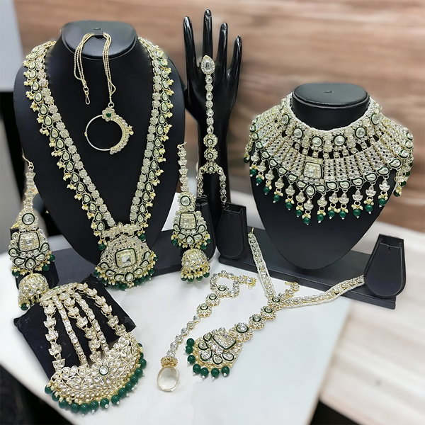 Gehana Mahal Indian Bridal Jewellery Perfection By Gehana Mahal Green