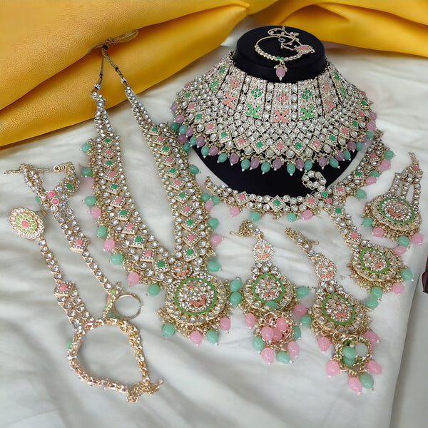 Gehana Mahal The Bridal Jewellery Of Your Dreams Pink sky blue