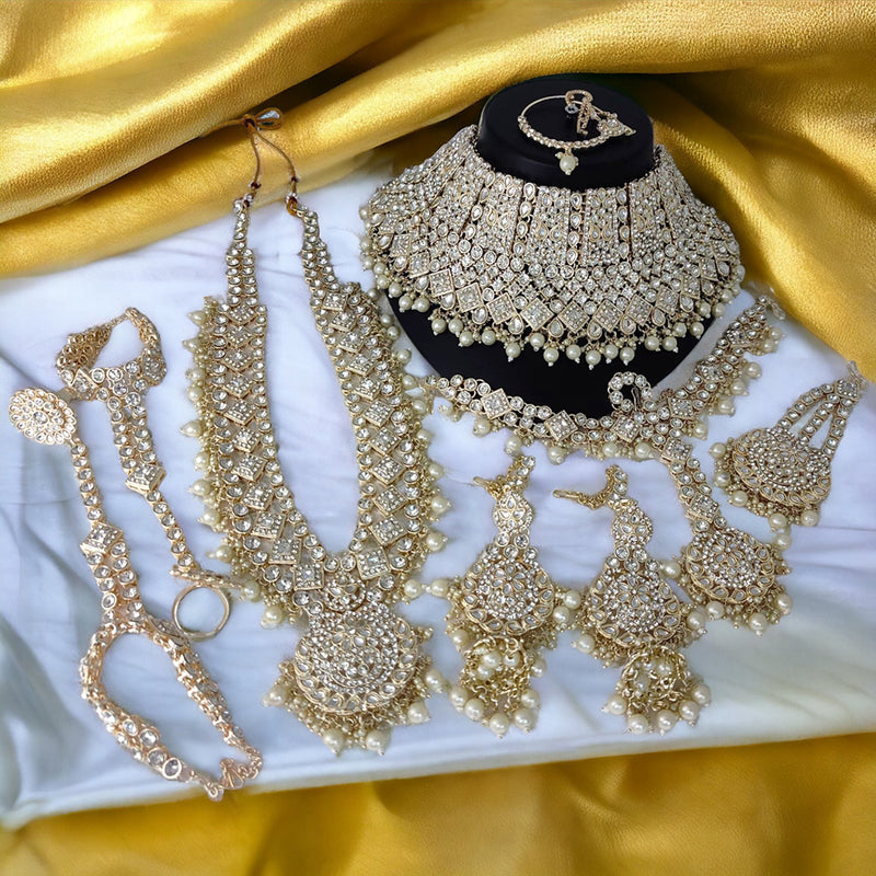 Gehana Mahal Timeless Bridal Jewellery Designs White