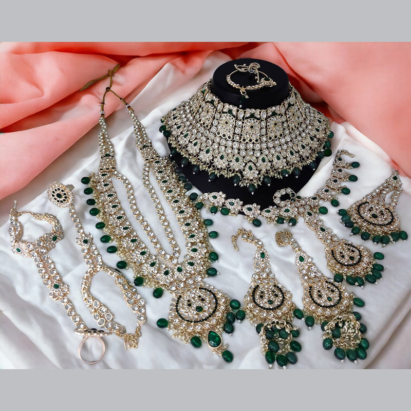 Gehana Mahal Perfectly Crafted Bridal Jewels Green