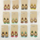 Dhwani Luxury Pota Stone And Pearl Dangler Earrings