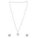 Etnico CZ American Diamond Chain Pendent Set for Women