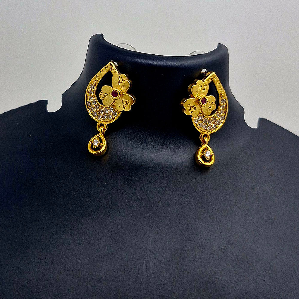 Chiccharm Jewellery Brass And Copper Rajwadi Necklace Set