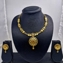 Chiccharm Jewellery Brass And Copper Rajwadi Necklace Set