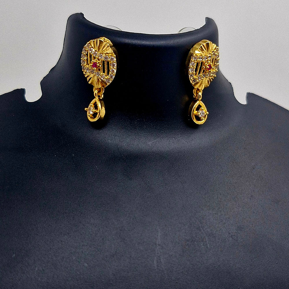 Chiccharm Jewellery Brass And Copper Rajwadi Necklace Set