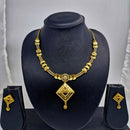 Chiccharm Jewellery Brass And Copper Rajwadi Necklace Set