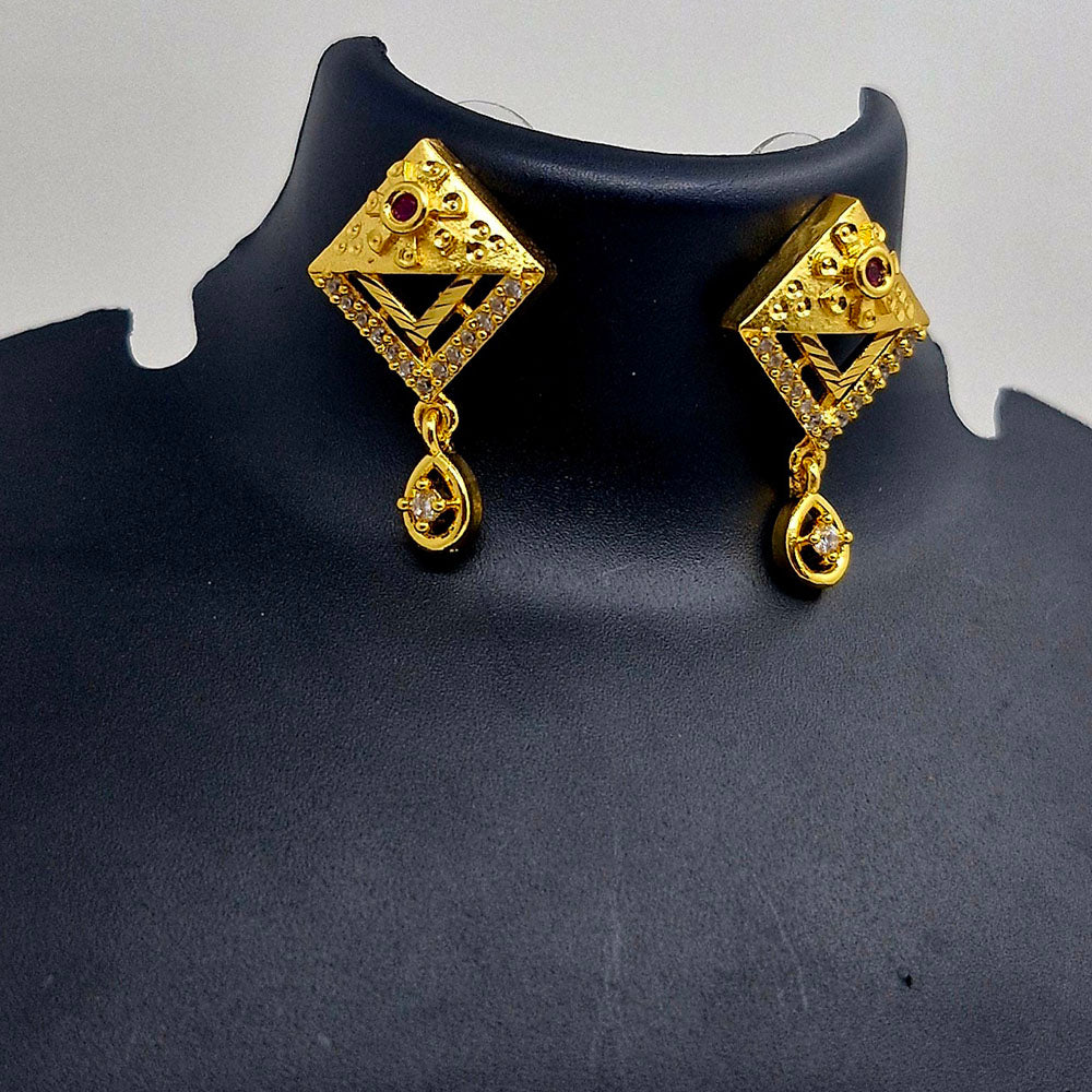 Chiccharm Jewellery Brass And Copper Rajwadi Necklace Set