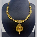 Chiccharm Jewellery Brass And Copper Rajwadi Necklace Set