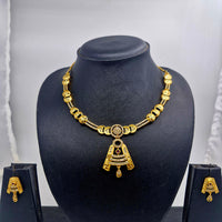 Chiccharm Jewellery Brass And Copper Rajwadi Necklace Set